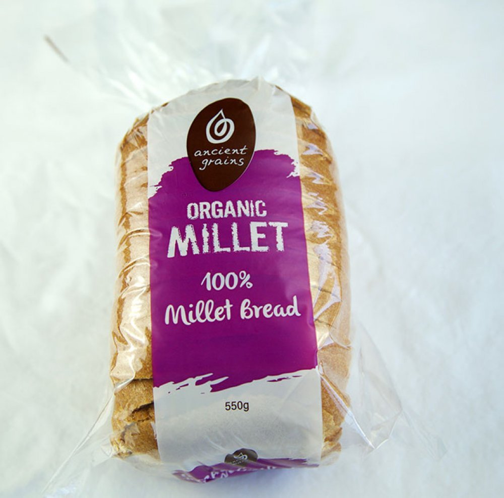 Ancient Grains Organic Millet - 100% Millet 550g, view 2 of 2
