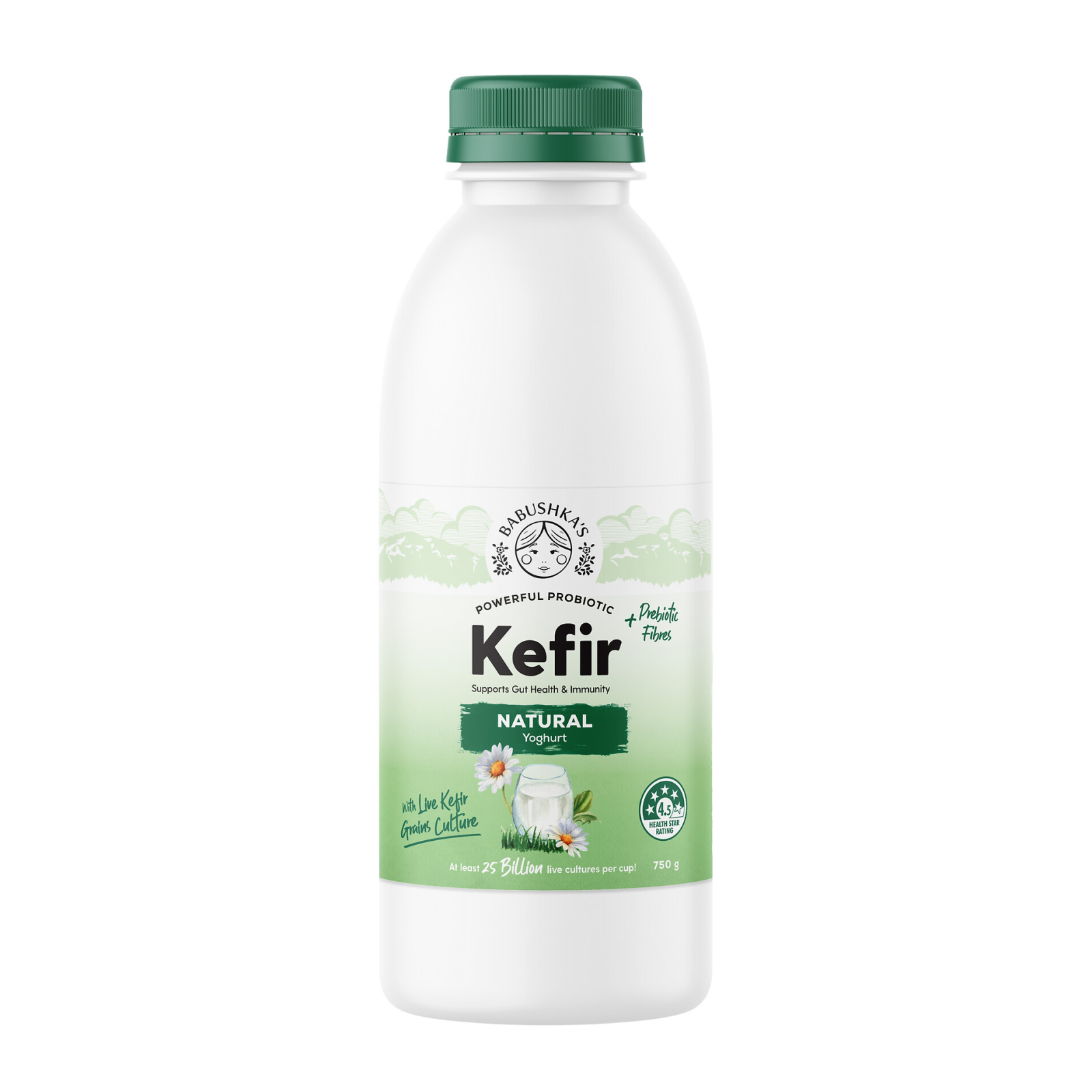 Babushka's Kefir Natural Kefir 750ml