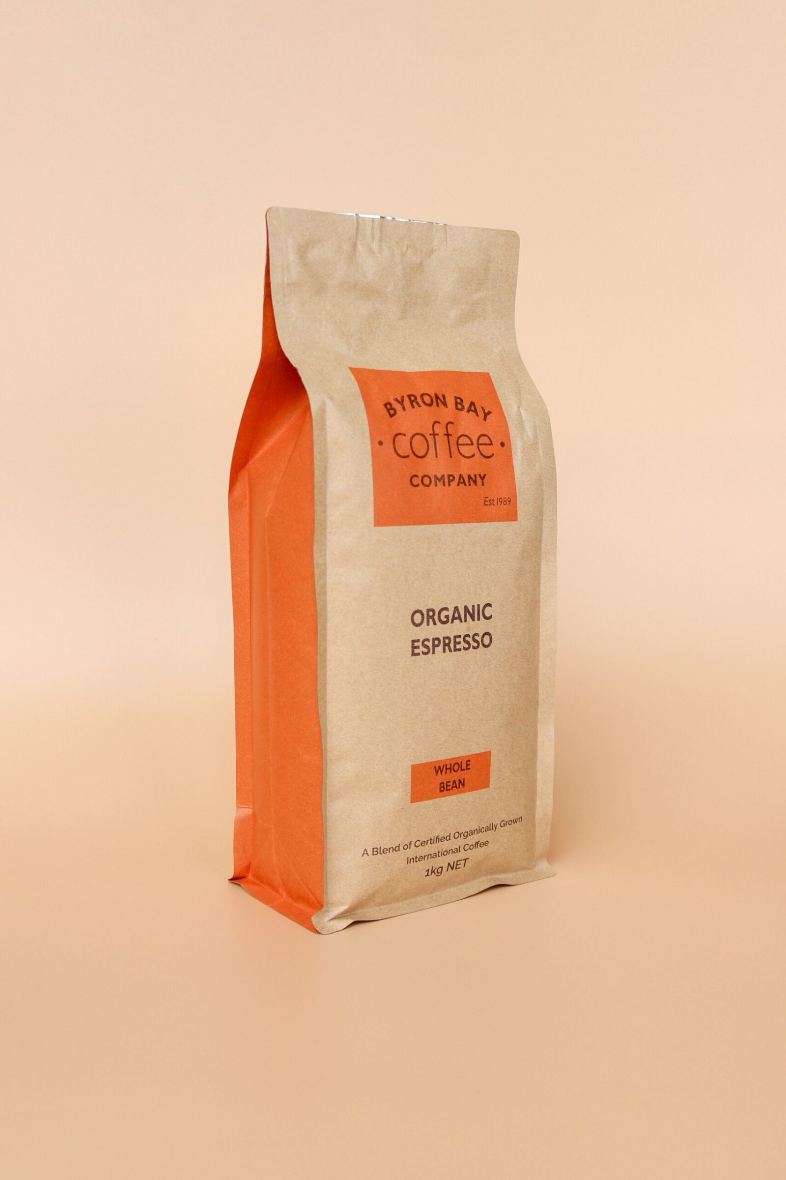 Byron Bay Coffee Company Organic Espresso Beans - MYCOTOXIN FREE 1kg