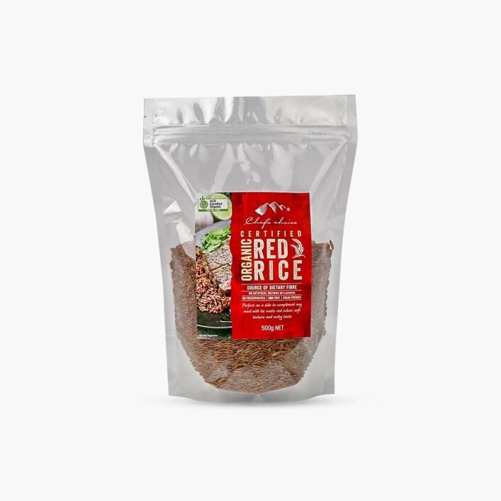 Chefs Choice Certified Organic Red Rice 1kg