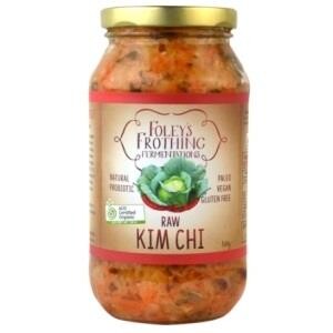 Foley's Frothing Fermentations Organic Raw Kim Chi 500g
