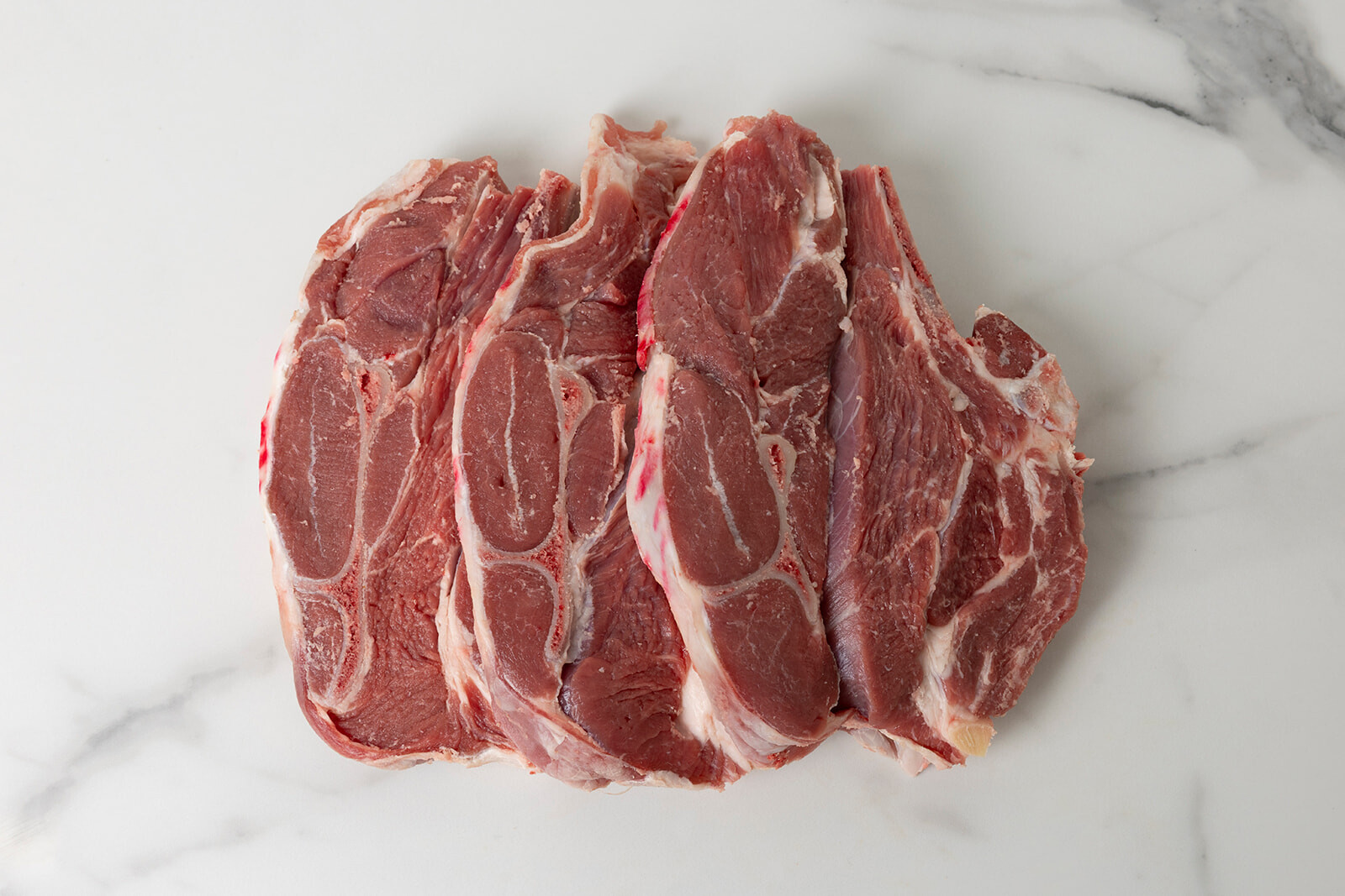 Hunter Natural Grass Fed and Finished Lamb Forequarter Chops 750g
