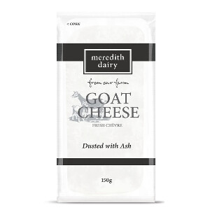 Meredith Dairy Goats Chevre - Ash 150g