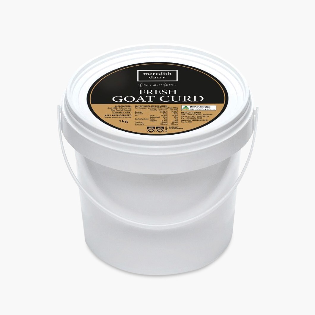 Meredith Dairy Goat’s Curd Cheese 1kg