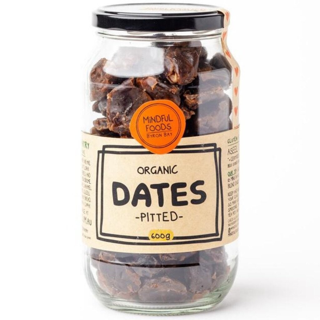 Mindful Foods Organic Dates (Pitted) 600g