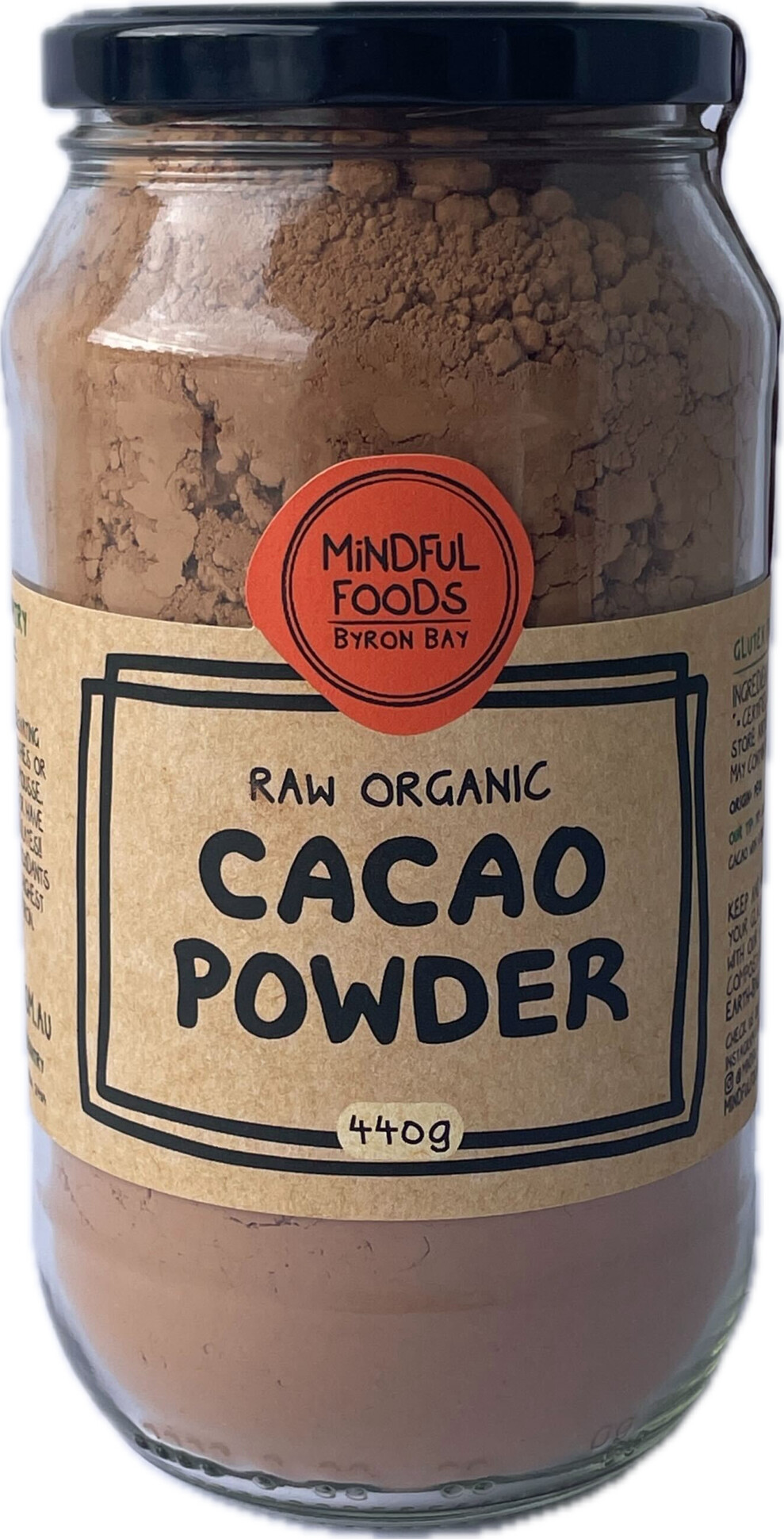 Mindful Foods Organic Raw Cacao Powder 440g