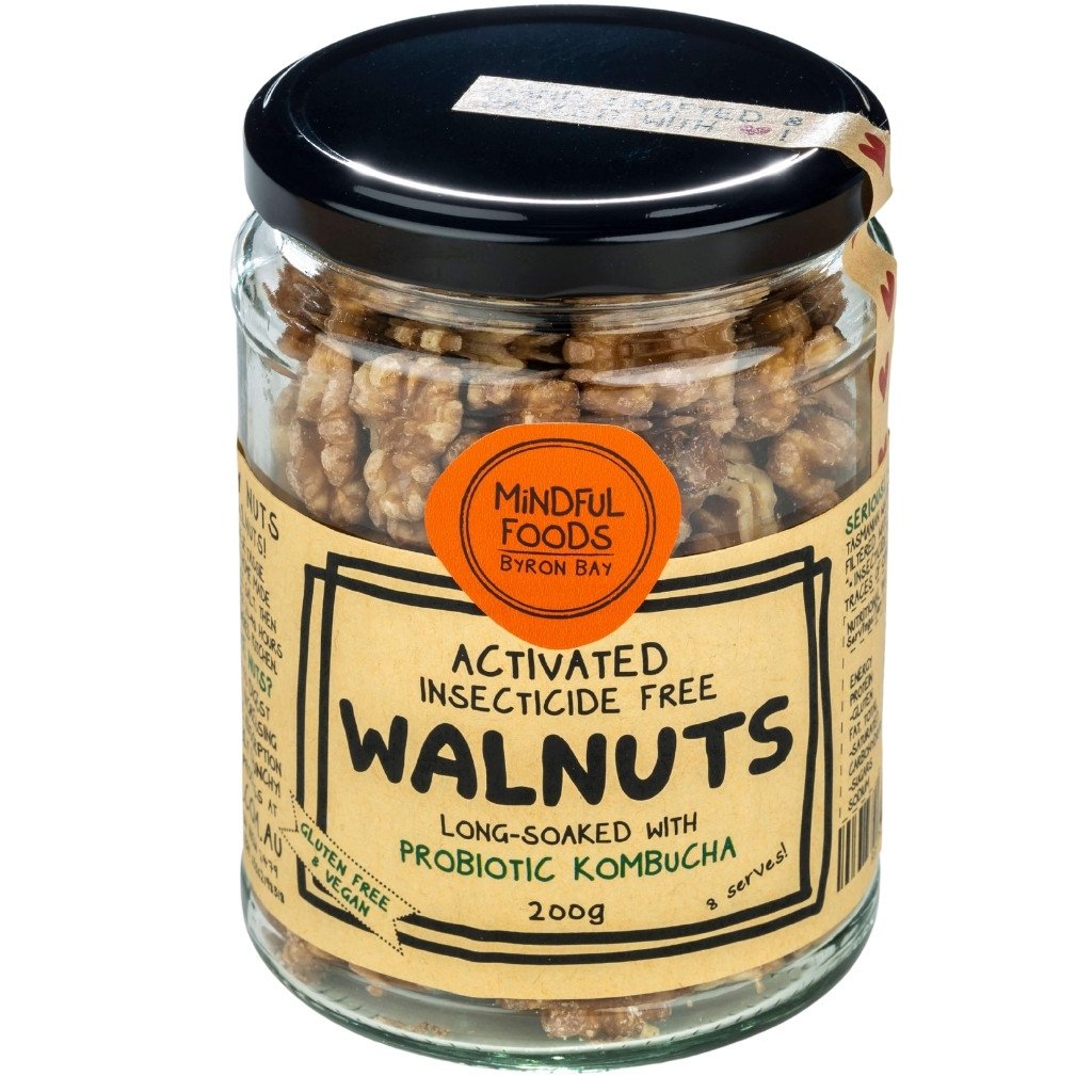 Mindful Foods Walnuts - Organic & Activated 200g