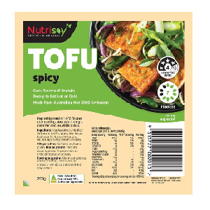 Nutrisoy Spicy Tofu 200g