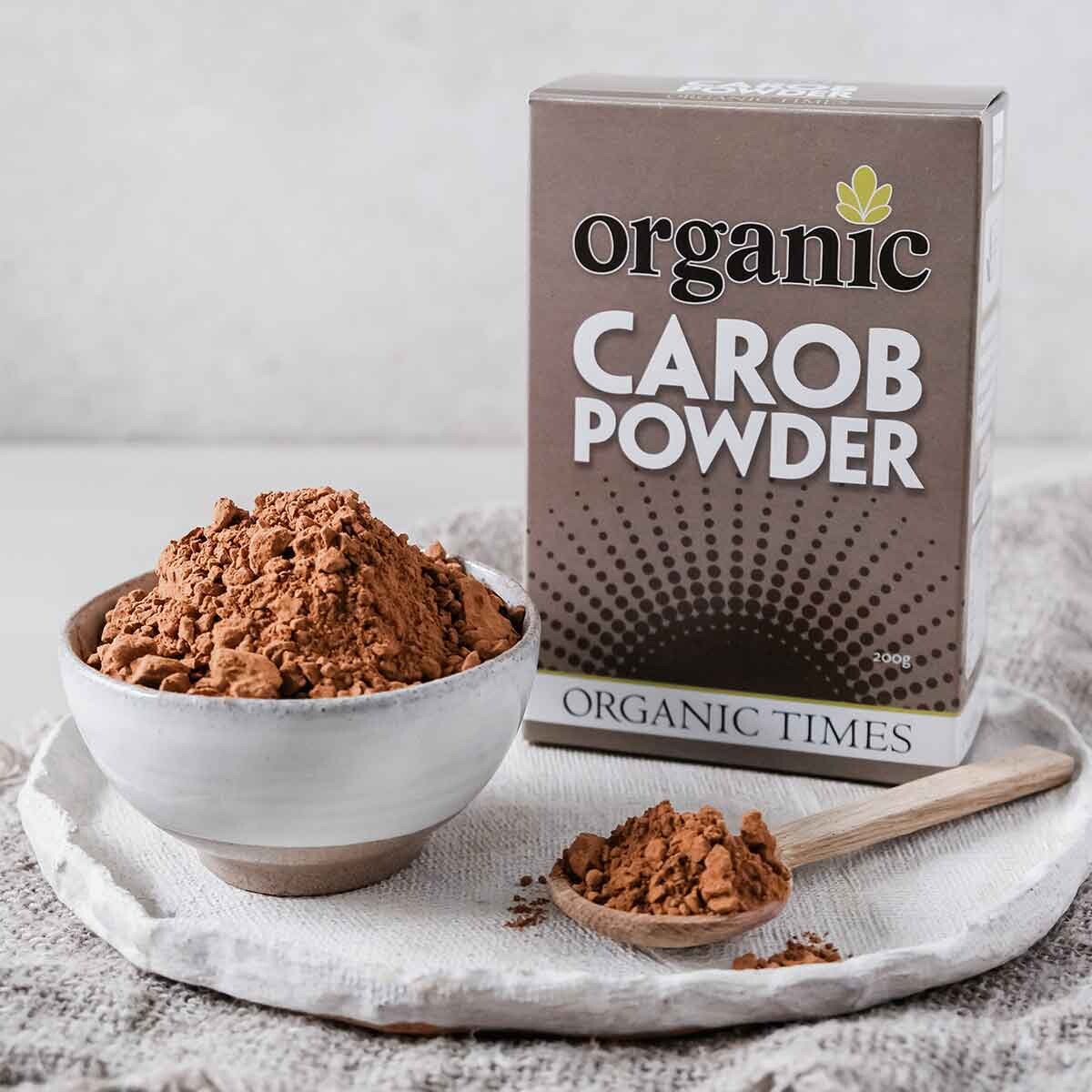 Organic Times Organic Carob Powder 200g, view 2 of 2