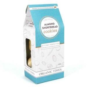 Organic Times Organic Cookies - Almond Shortbread 150g