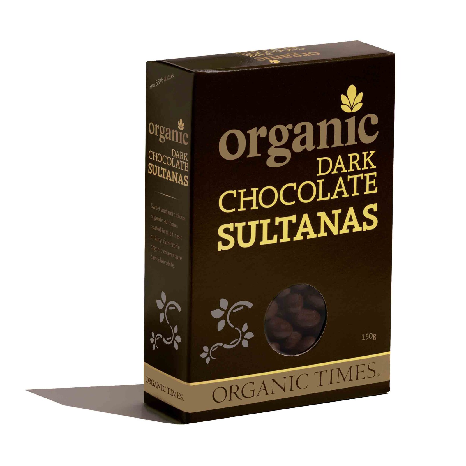 Organic Times Organic Dark Chocolate Sultanas 150g