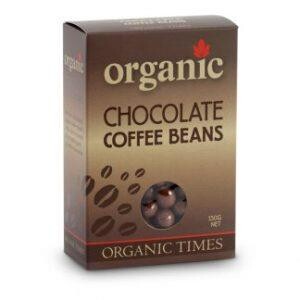 Organic Times Organic Milk Chocolate Coffee Beans