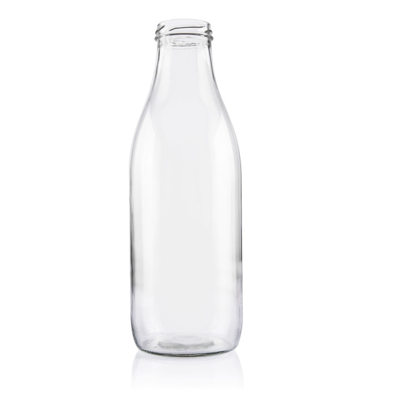 Pickering Family Farm Glass Milk Bottle
