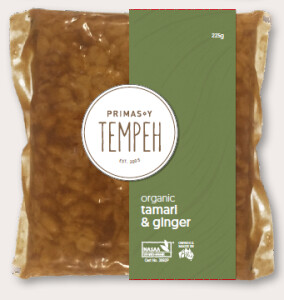 Primasoy Organic Tempeh - Tamari & Ginger 260g