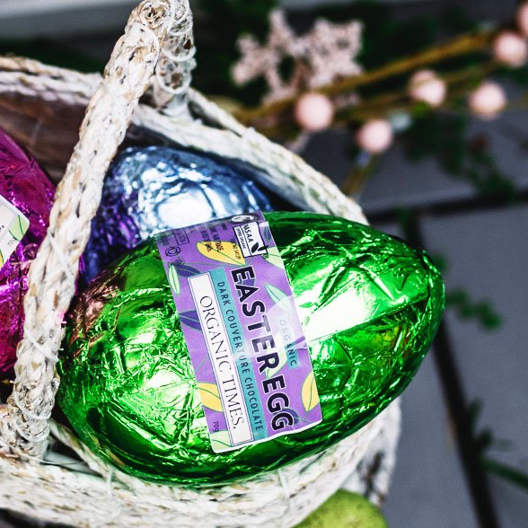 Certified Organic Milk Easter Egg (70g) Product Image 