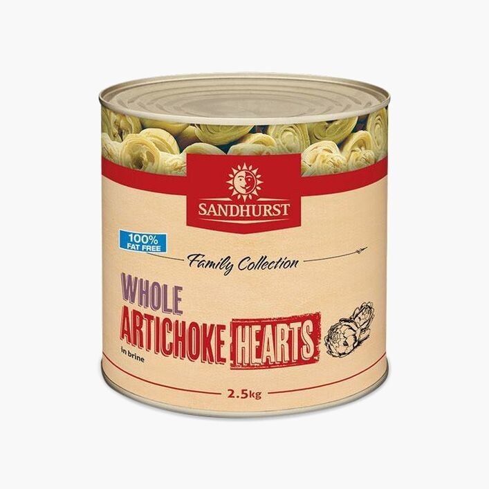 Sandhurst Artichokes Whole 1.35kg Drained (2.5kg)