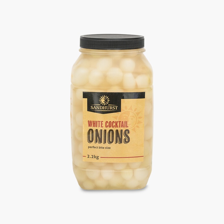 Sandhurst Cocktail Onions - Pickled 2kg