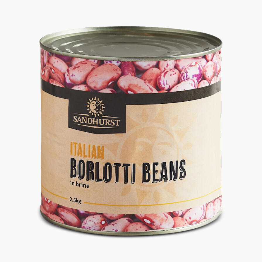 Sandhurst Italian Borlotti Beans 2.5kg