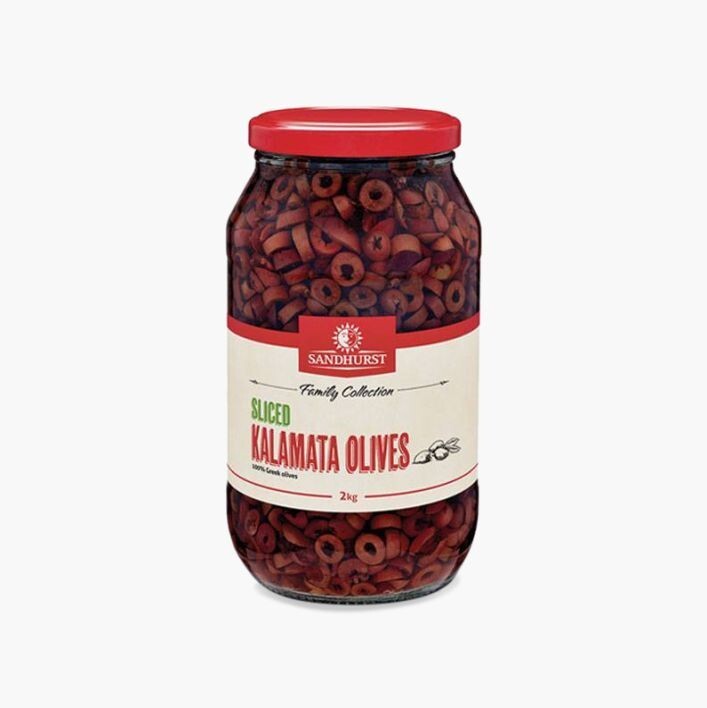 Sandhurst Kalamata Olives - Sliced 2kg
