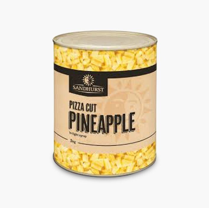 Sandhurst Pineapple - Pizza Cut 3kg