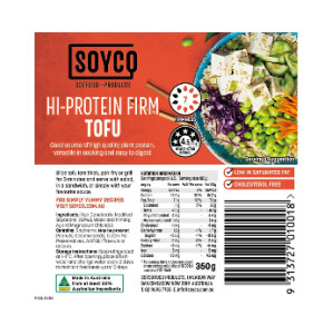 Soyco Soyfood Products Hi-Protein Firm Tofu 350g