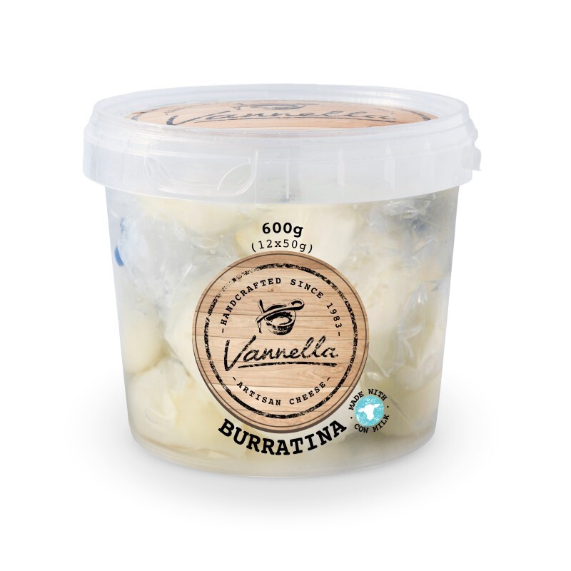 Vannella Cheese No Knot Burratina Cheese 12 x 50g (600g)