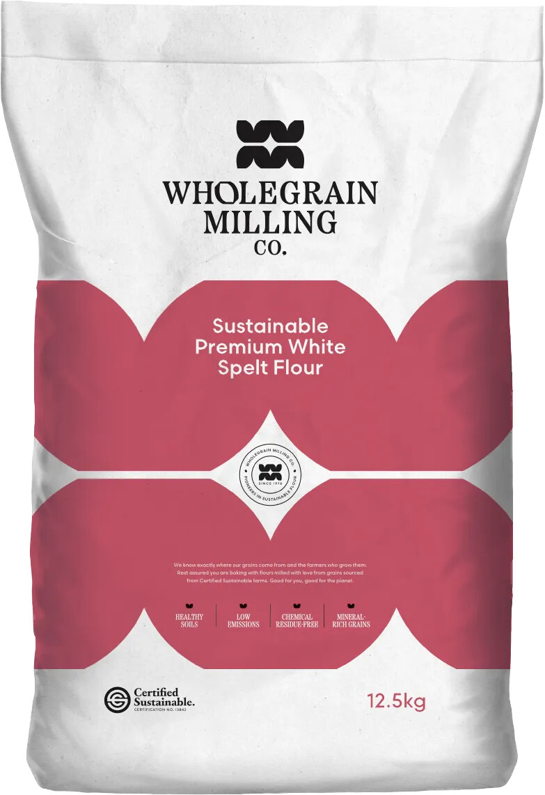 Wholegrain Milling Company Sustainable Premium White Spelt 12.5kg