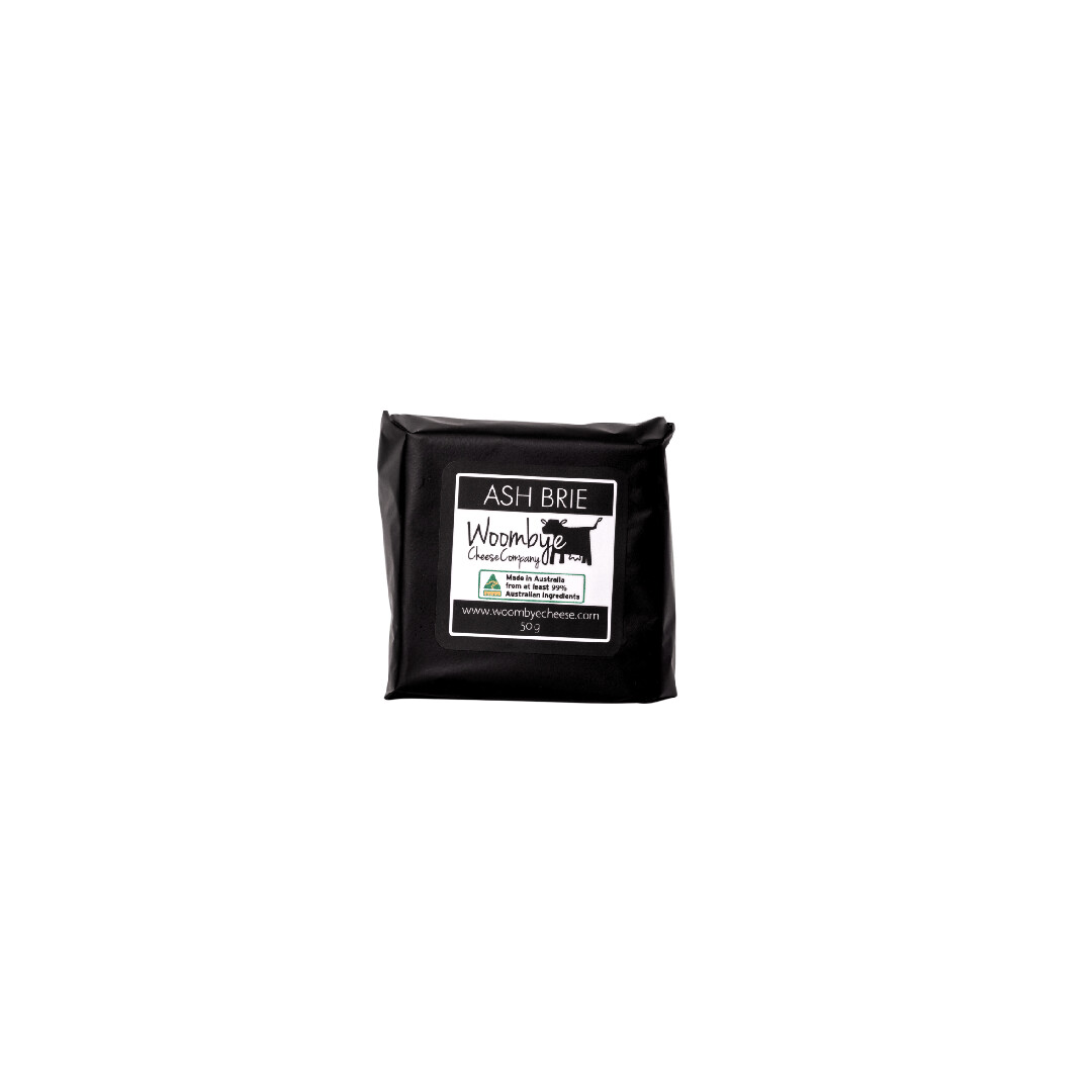 Woombye Cheese Mini Ash Brie 50g